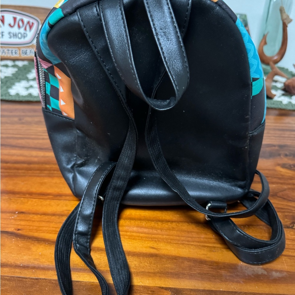 Geometric Pattern Backpack Demon Slayer Backpack - image 2